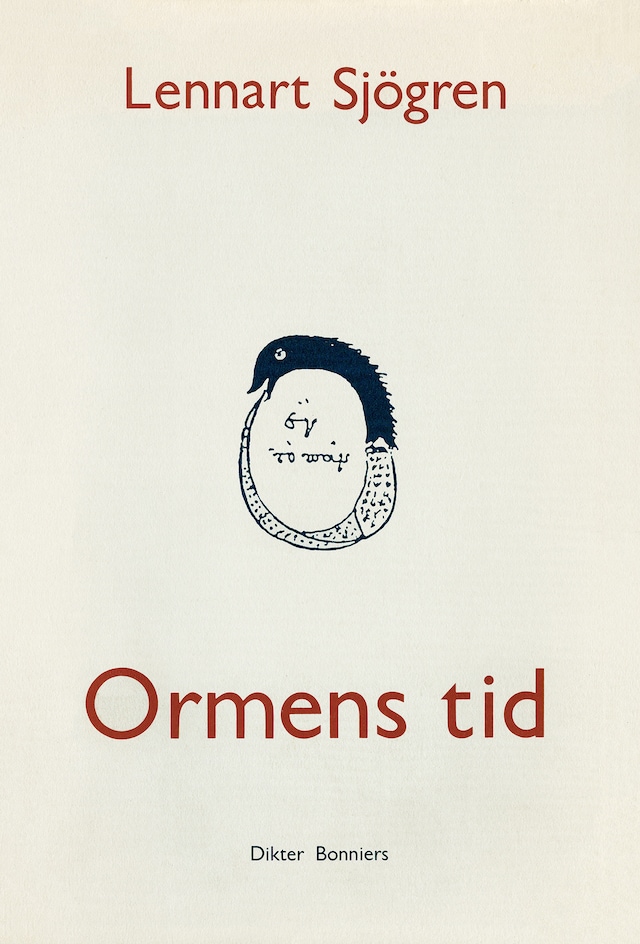 Book cover for Ormens tid : dikter