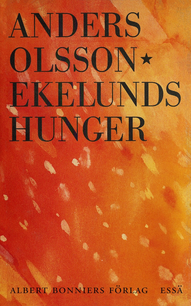 Book cover for Ekelunds hunger