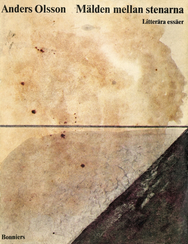 Book cover for Mälden mellan stenarna : litterära essäer