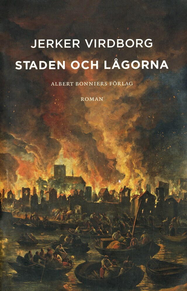 Book cover for Staden och lågorna