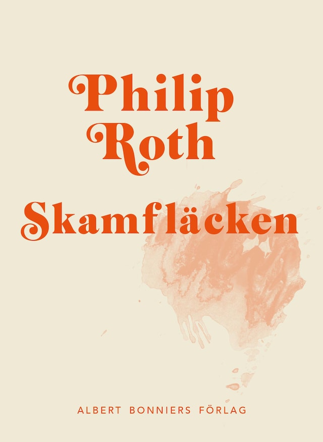 Copertina del libro per Skamfläcken