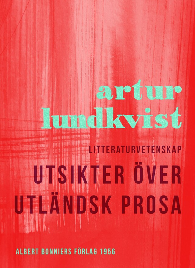 Book cover for Utsikter över utländsk prosa