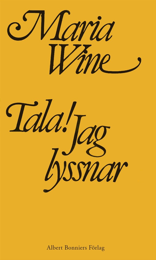 Book cover for Tala! Jag lyssnar