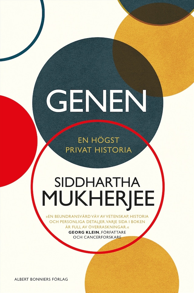 Buchcover für Genen : en högst privat historia