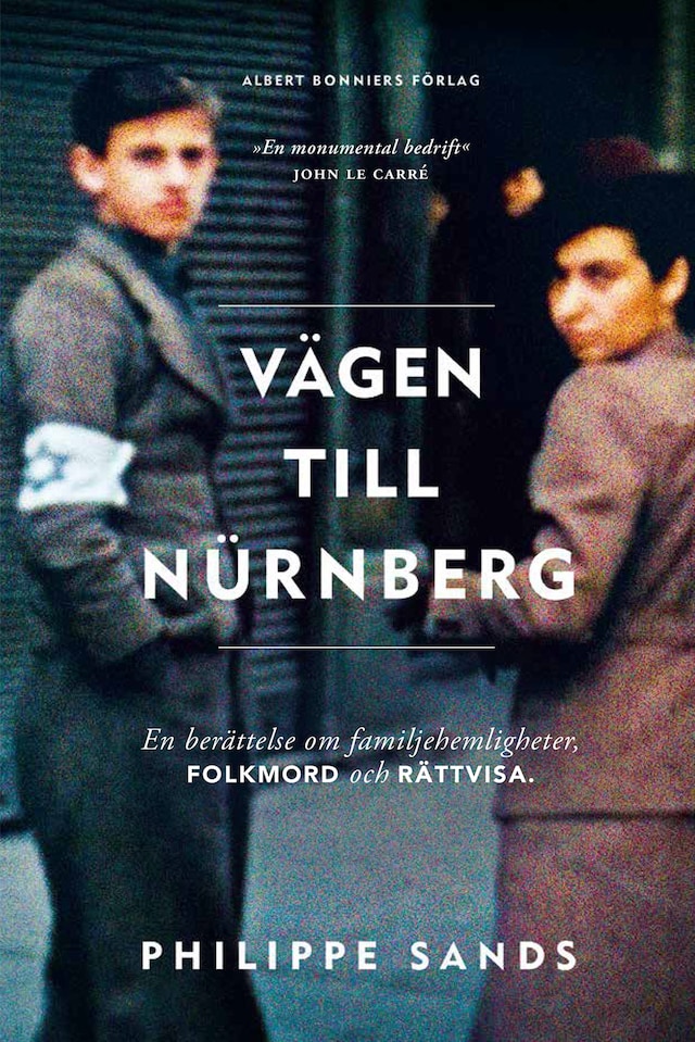 Bogomslag for Vägen till Nürnberg : en berättelse om familjehemligheter, folkmord och rättvisa