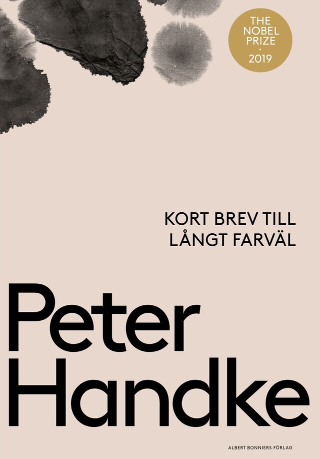 Okładka książki dla Kort brev till långt farväl