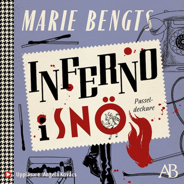Book cover for Inferno i snö