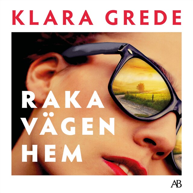 Book cover for Raka vägen hem