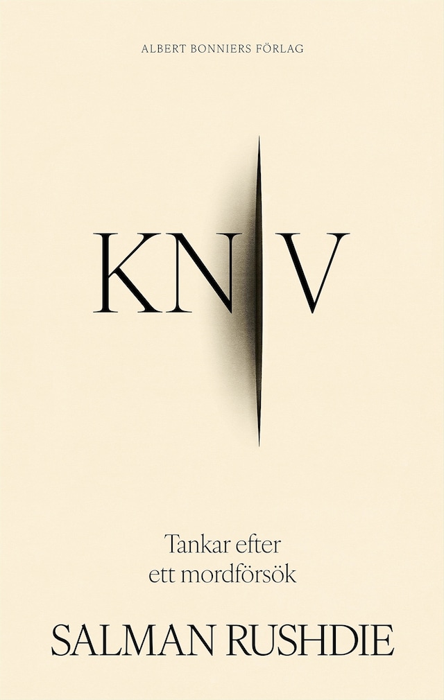 Boekomslag van Kniv : tankar efter ett mordförsök