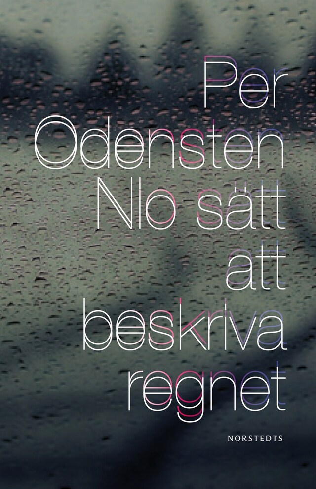 Book cover for Nio sätt att beskriva regnet