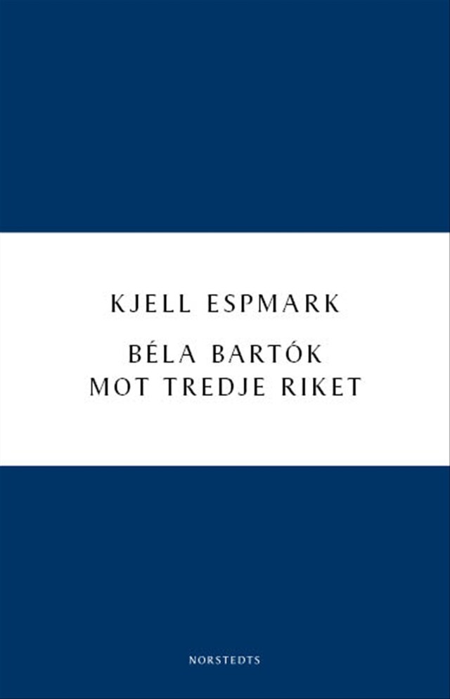 Boekomslag van Béla Bartók mot Tredje riket