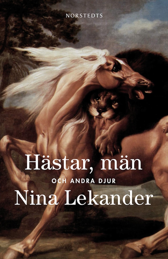 Book cover for Hästar, män och andra djur