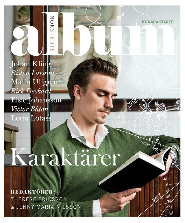 Book cover for Album 3 - Karaktärer