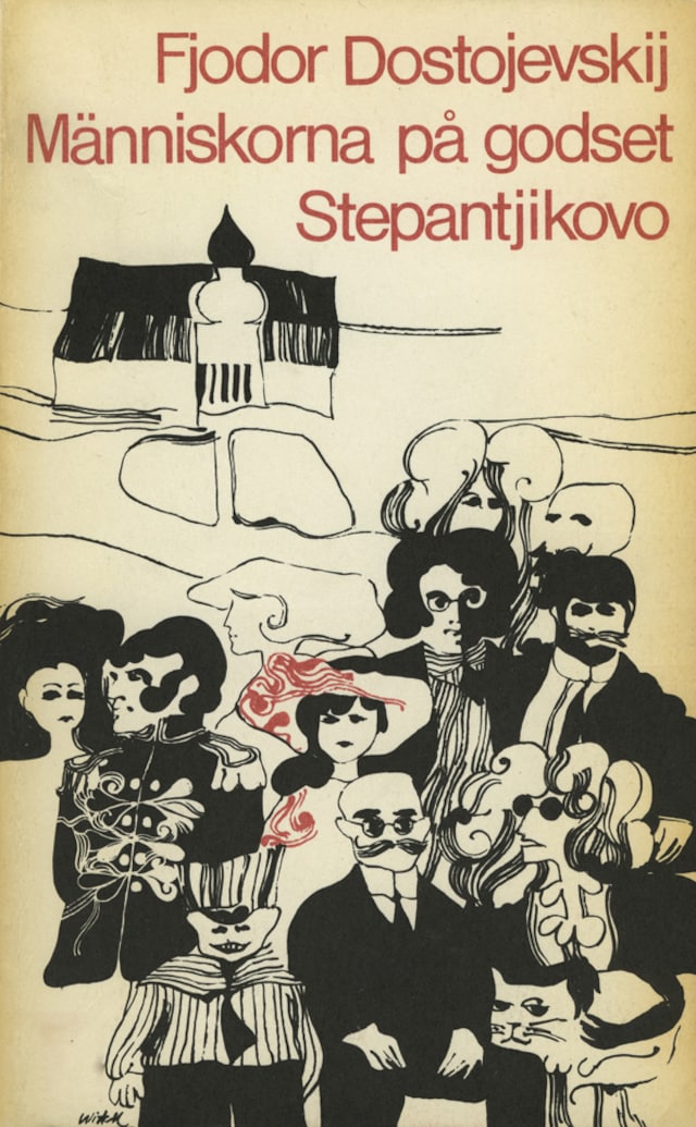 Book cover for Människorna på godset Stepantjikovo