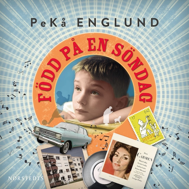 Book cover for Född på en söndag