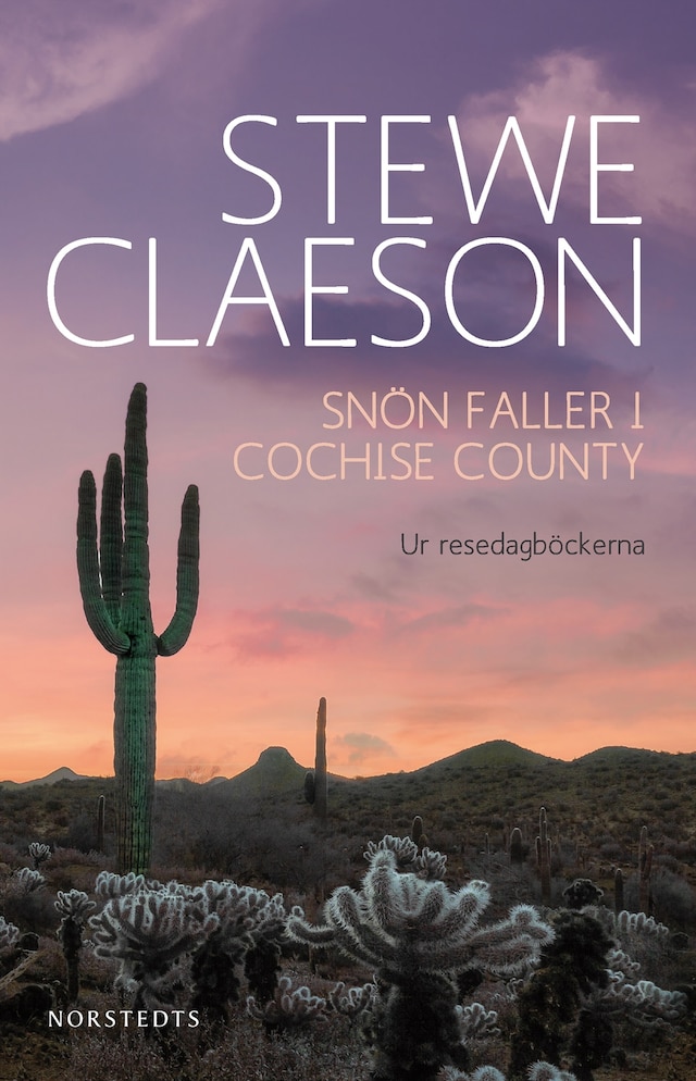 Book cover for Snön faller i Cochise County : ur resedagböckerna