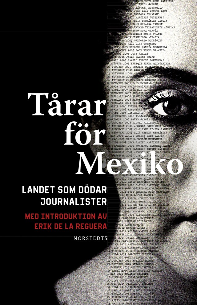 Copertina del libro per Tårar för Mexiko : landet som dödar journalister - med introduktion av Erik de la Reguera