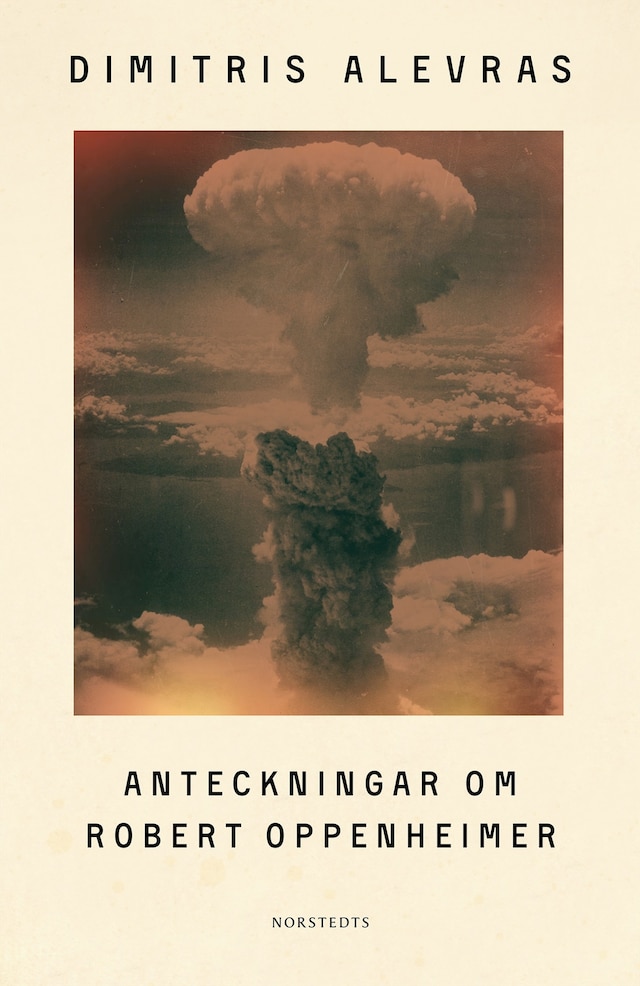 Book cover for Anteckningar om Robert Oppenheimer