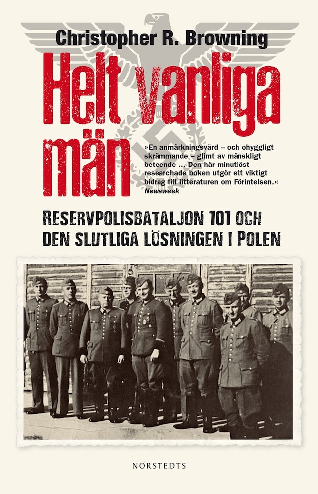 Buchcover für Helt vanliga män : reservpolisbataljon 101 och den slutliga lösningen i Polen