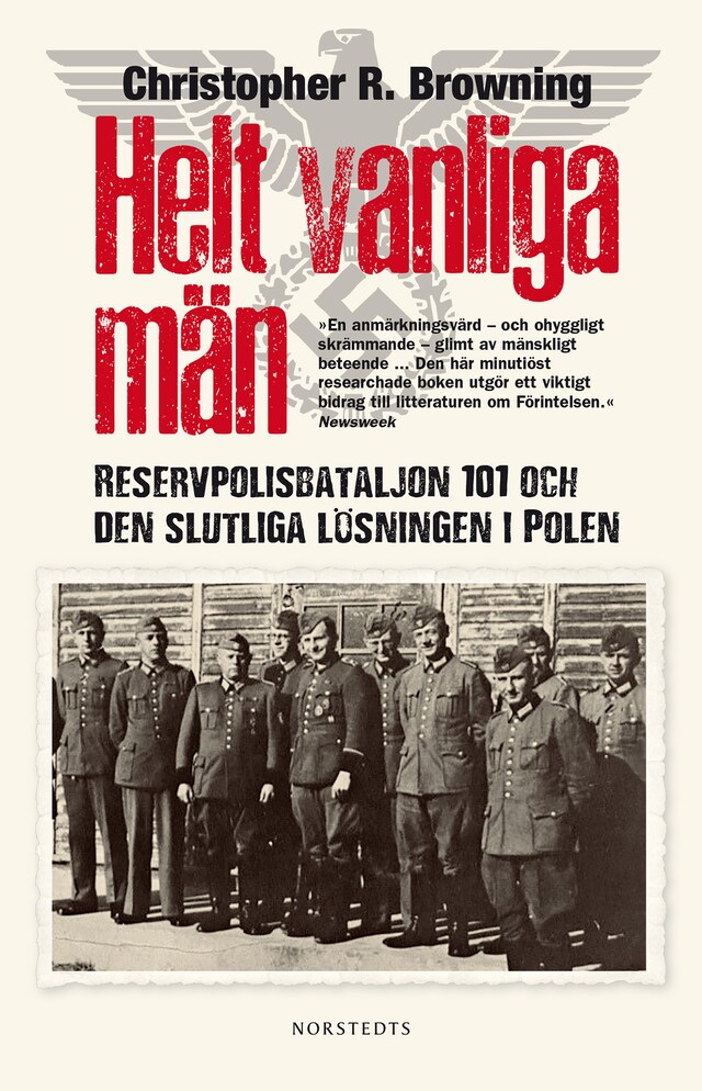 Buchcover für Helt vanliga män : reservpolisbataljon 101 och den slutliga lösningen i Polen