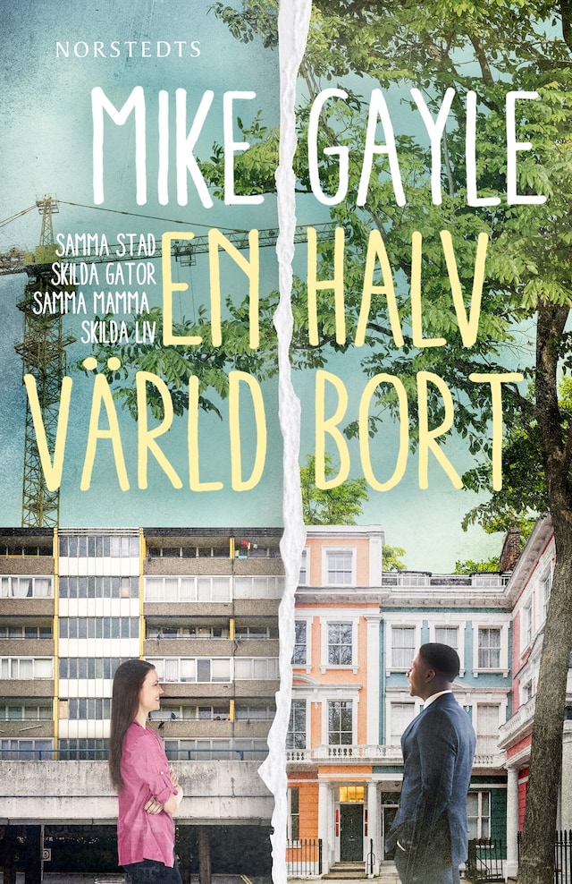 Book cover for En halv värld bort