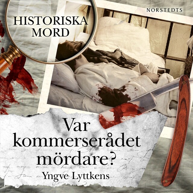 Boekomslag van Var kommerserådet mördare?: Carl Martin Lundgren : Historiska mord del 8