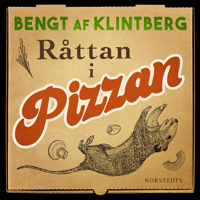 Buchcover für Råttan i pizzan : folksägner i vår tid