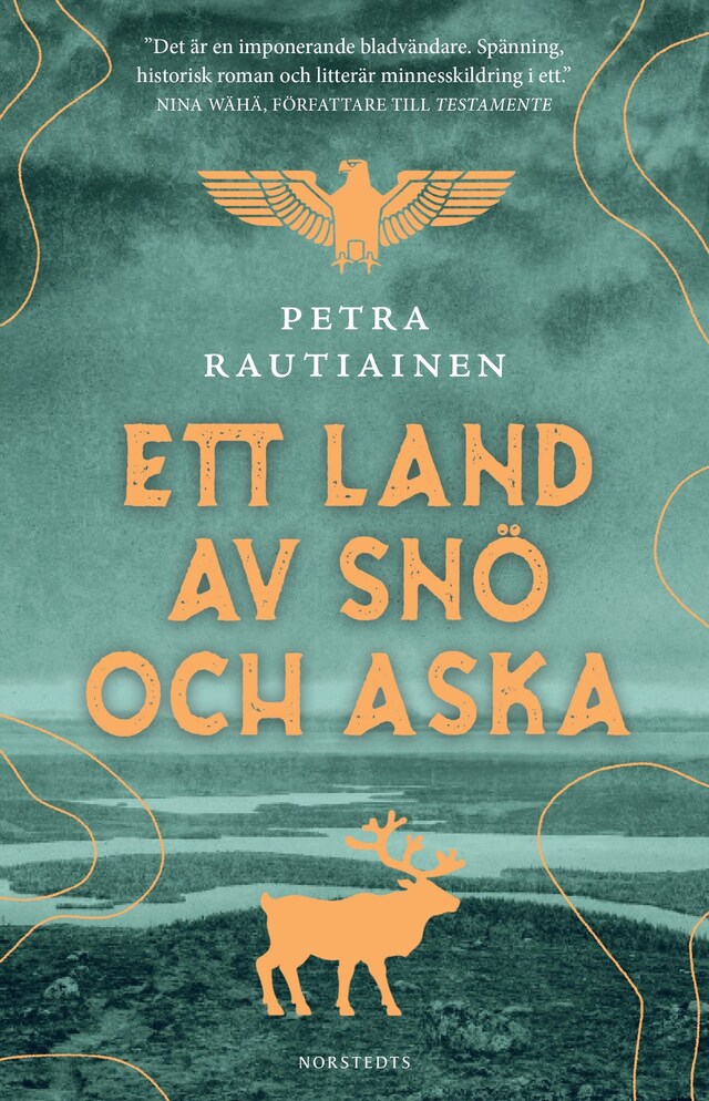 Book cover for Ett land av snö och aska