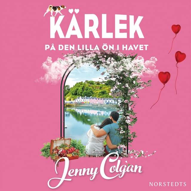 Book cover for Kärlek på den lilla ön i havet