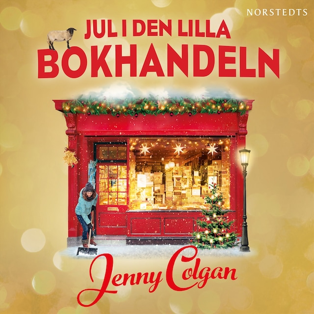 Book cover for Jul i den lilla bokhandeln