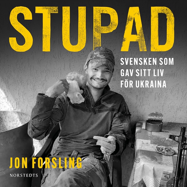 Couverture de livre pour Stupad : Svensken som gav sitt liv för Ukraina