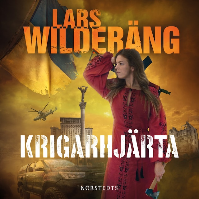 Book cover for Krigarhjärta