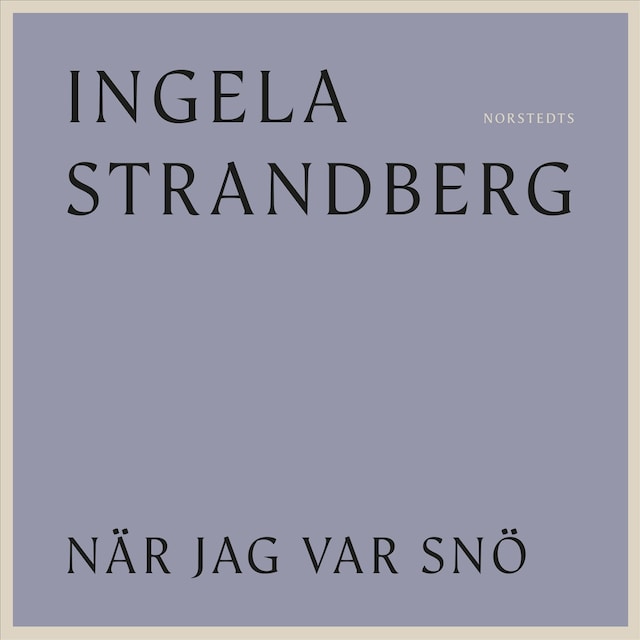 Buchcover für När jag var snö