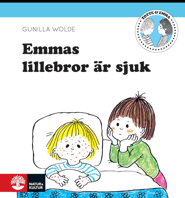 Book cover for Emmas lillebror är sjuk