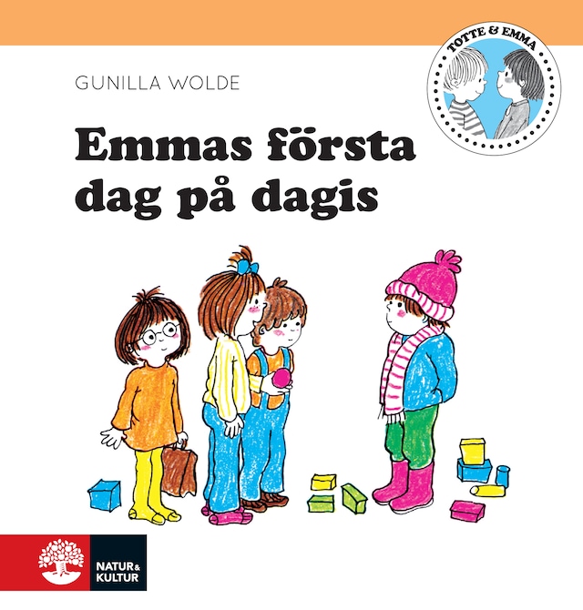 Book cover for Emmas första dag på dagis