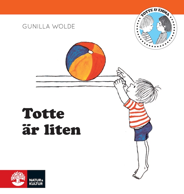 Book cover for Totte är liten