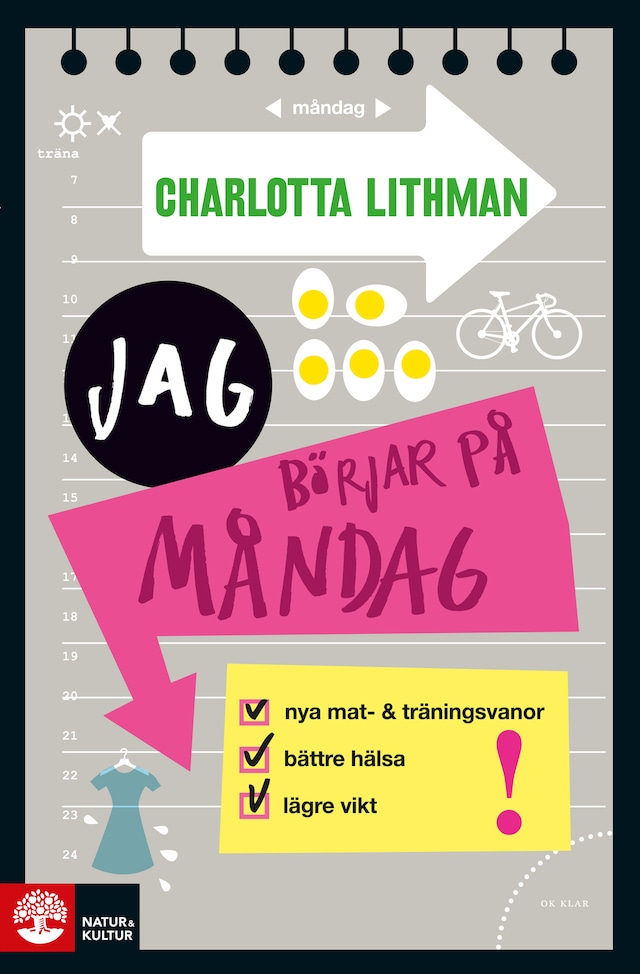 Okładka książki dla Jag börjar på måndag
