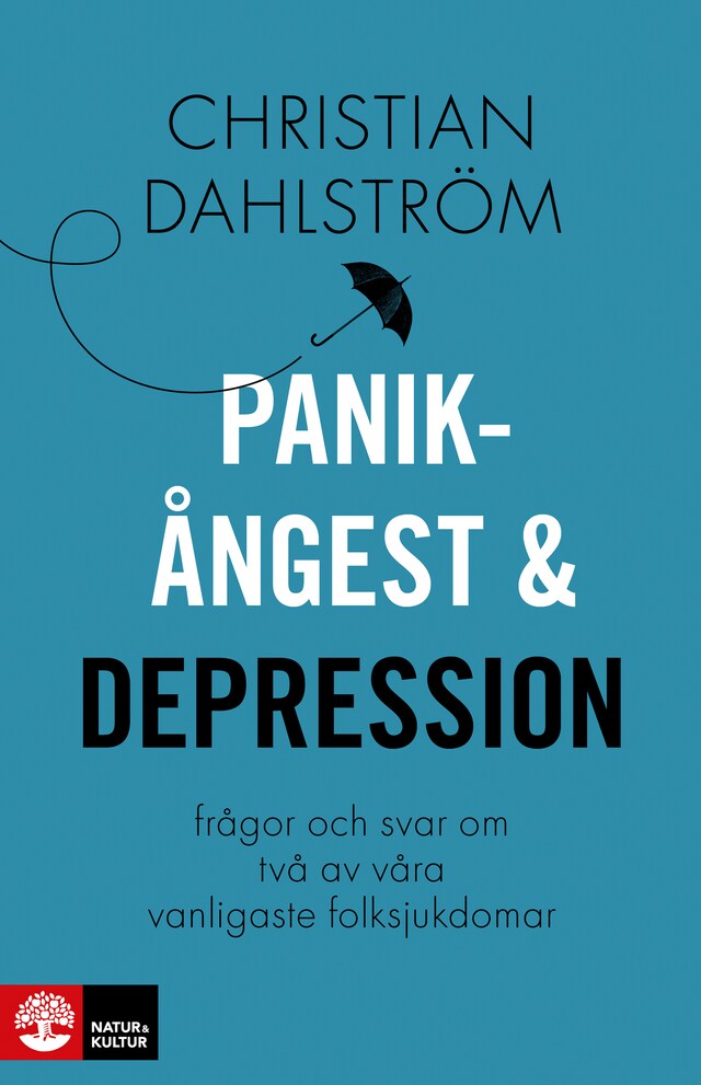 Buchcover für Panikångest och depression
