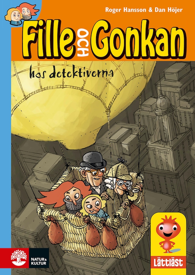 Book cover for Fille och Gonkan hos detektiverna