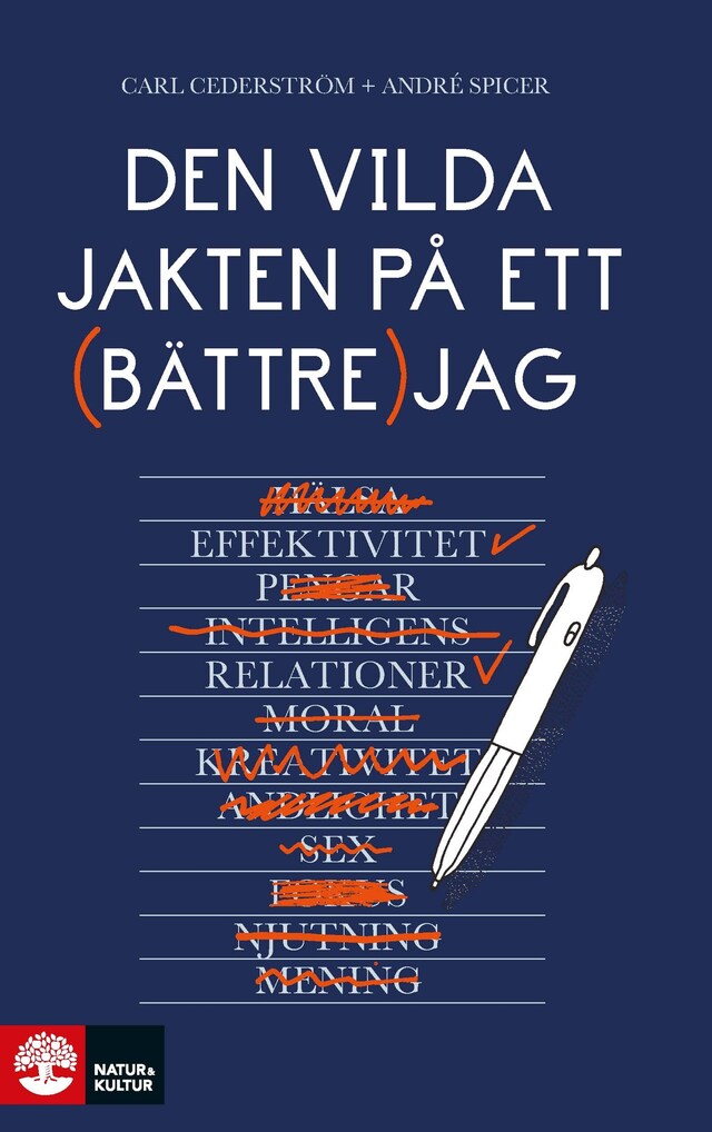 Book cover for Den vilda jakten på ett bättre jag