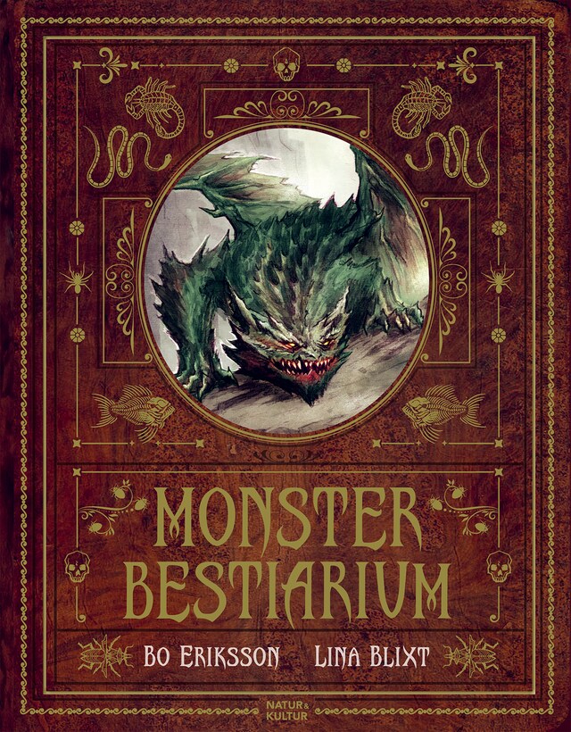 Copertina del libro per Monsterbestiarium