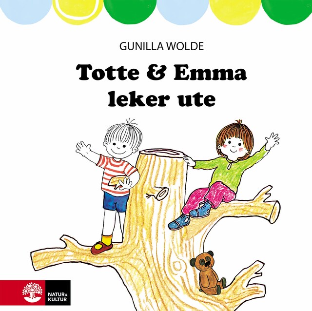 Book cover for Totte och Emma leker ute