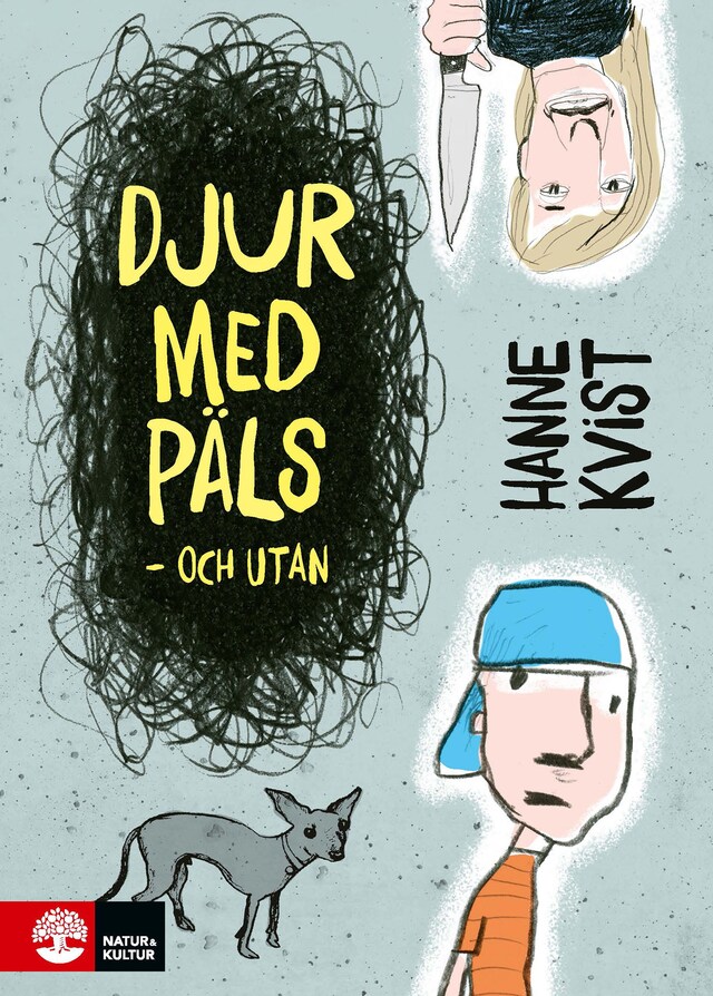 Copertina del libro per Djur med päls och utan