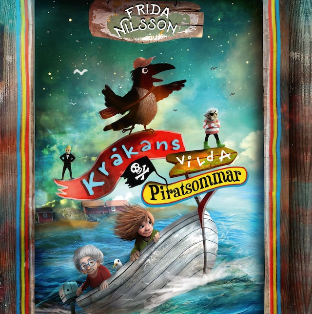 Book cover for Kråkans vilda piratsommar