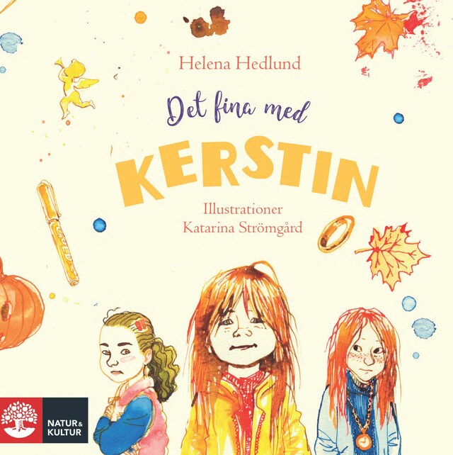 Couverture de livre pour Det fina med Kerstin