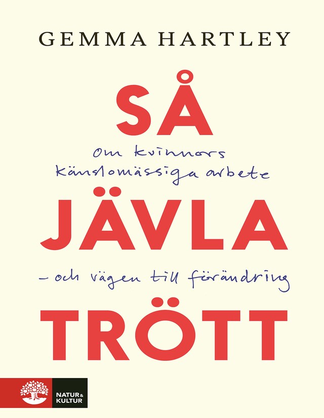 Book cover for Så jävla trött