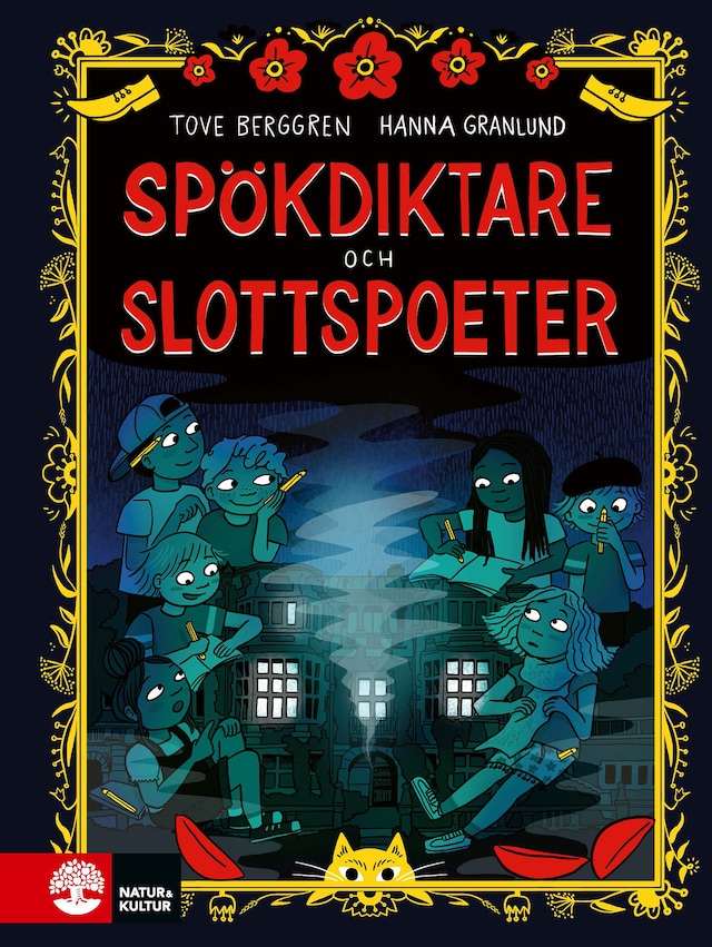 Book cover for Spökdiktare och slottspoeter