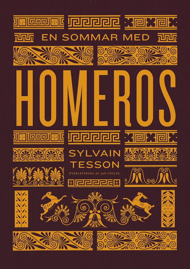 Book cover for En sommar med Homeros