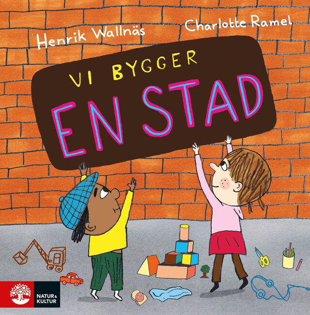 Book cover for Vi bygger en stad