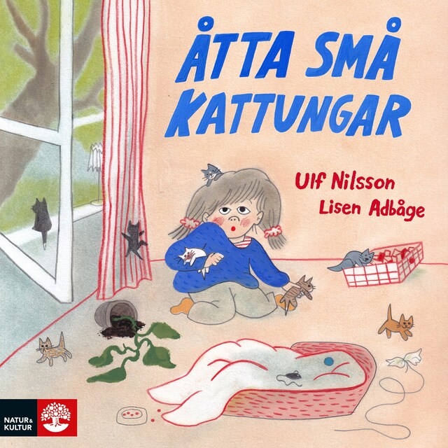 Bokomslag för Åtta små kattungar